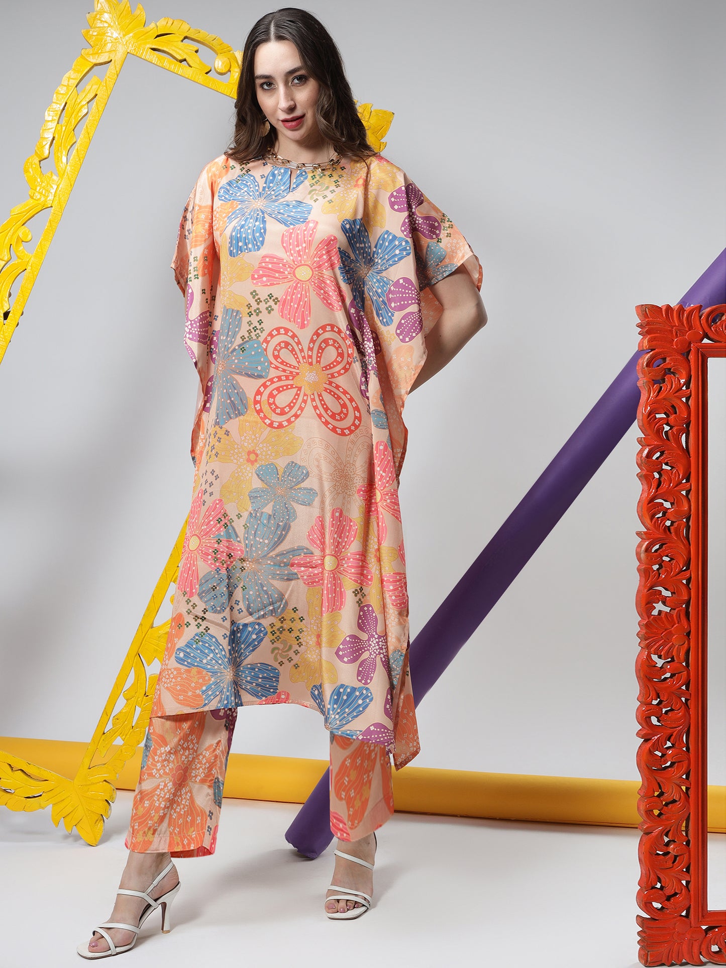 Exquisite elegance Kaftan Style Suit- Set of 2