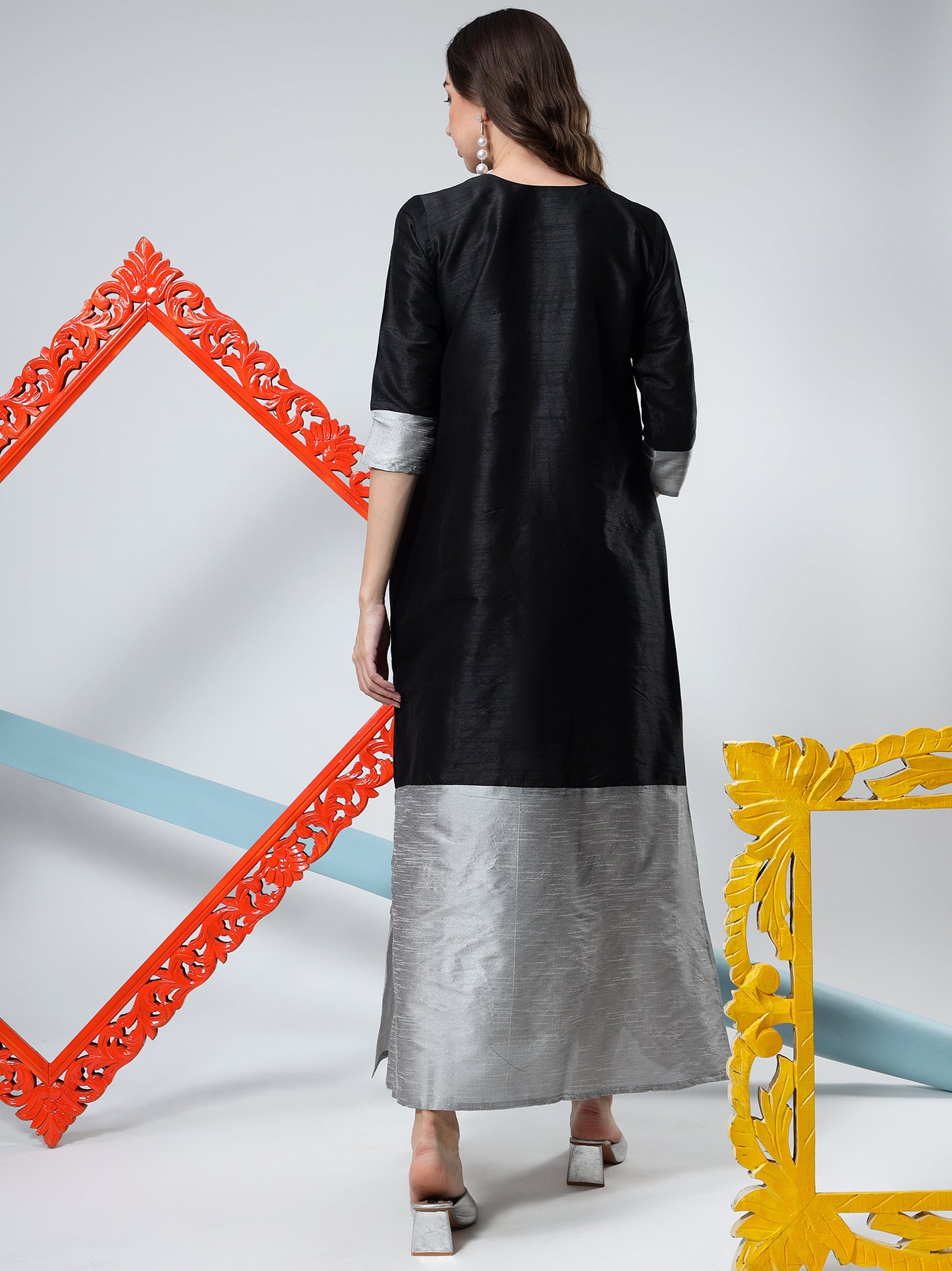 Fashionable Flow Kaftan Style Long dress