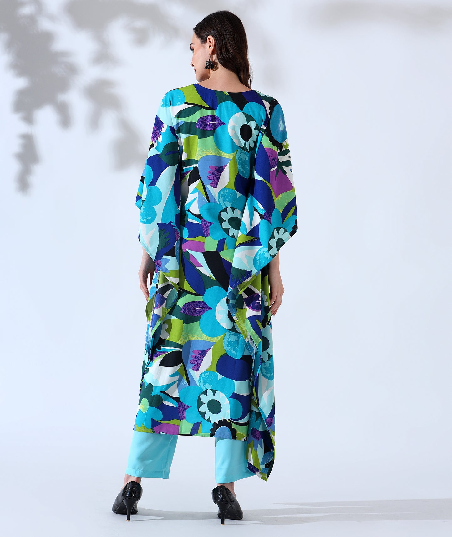 Tropical Tropes Kaftan Style Suit- Set of 2
