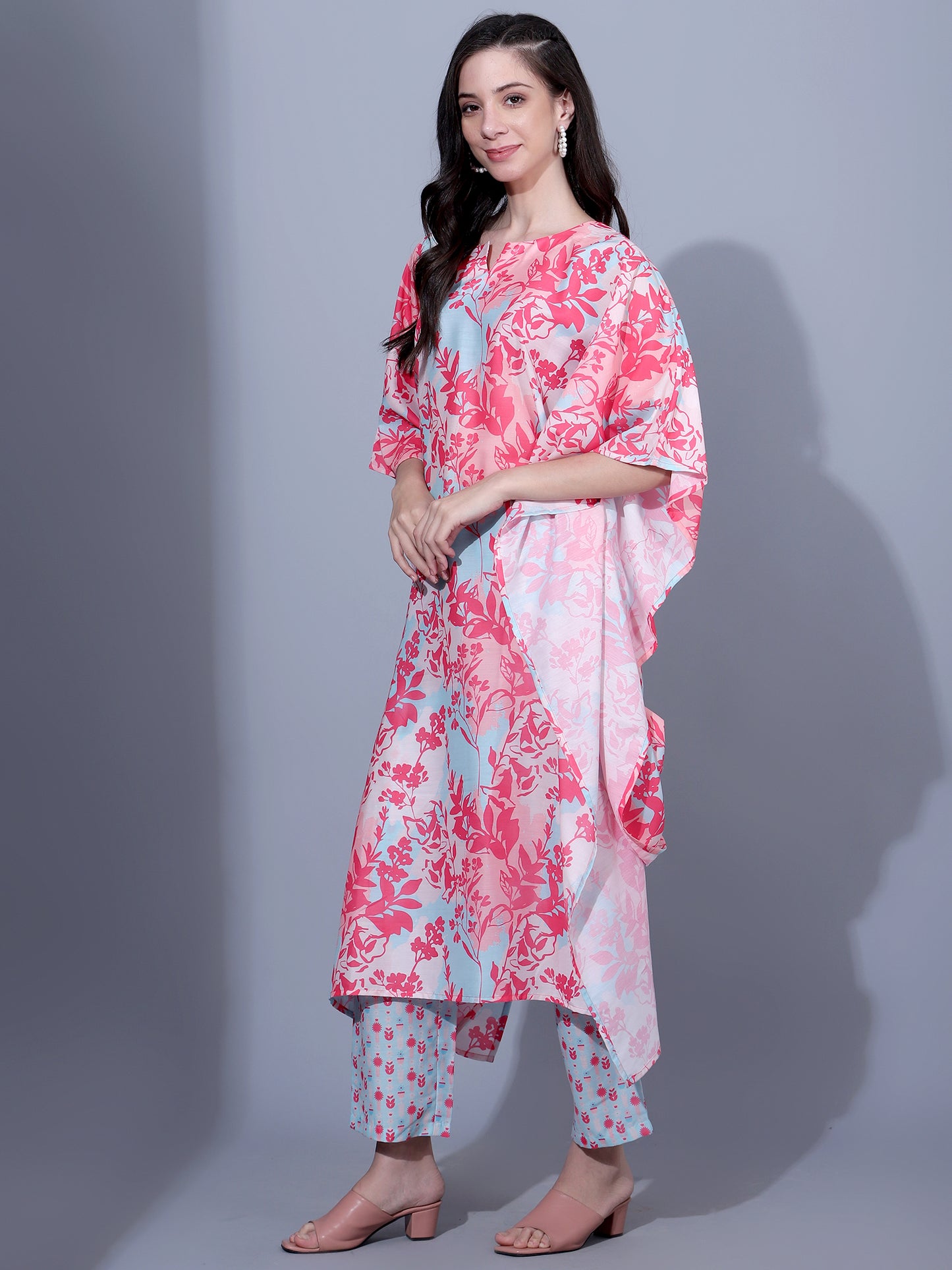 Enchanting Earth Kaftan Style Suit - Set of 2