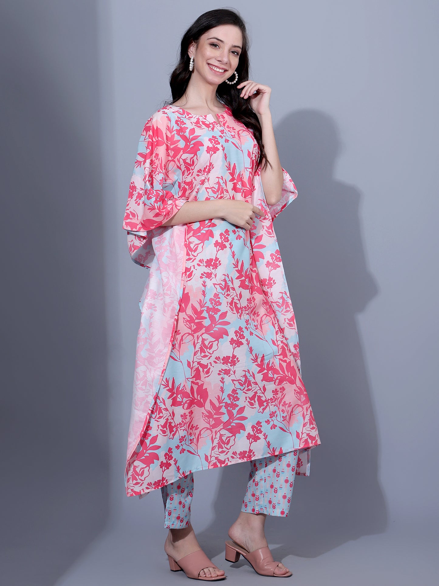 Enchanting Earth Kaftan Style Suit - Set of 2