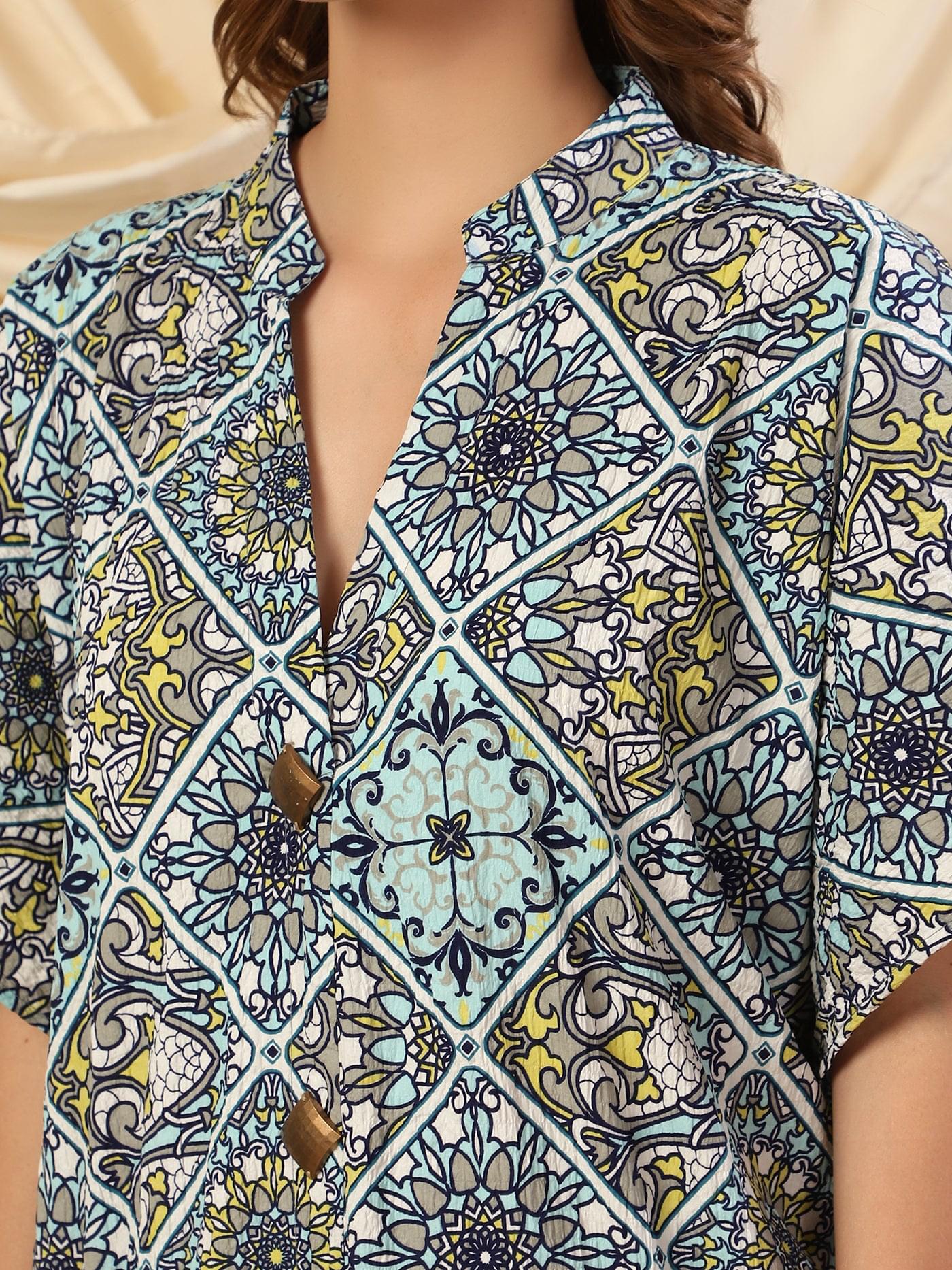 Bali Dreaming Kaftan Printed Dress