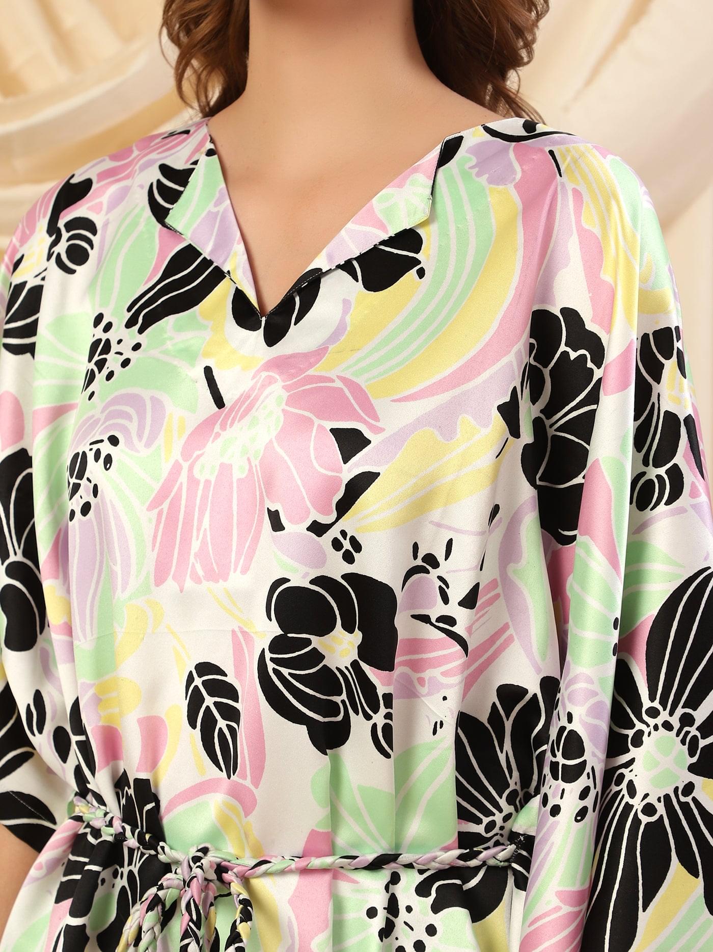 Indo Western Kaftan Style Coord Set