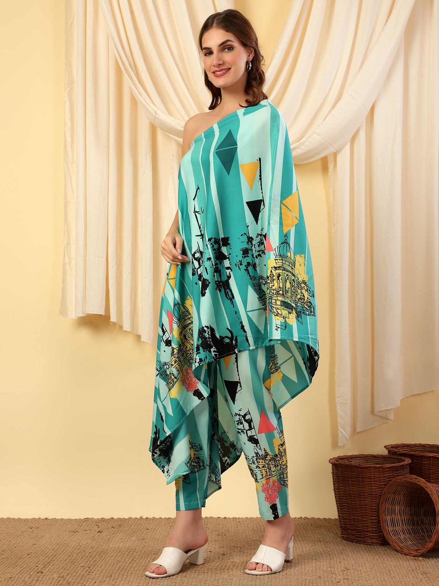 Island Paradise Kaftan Style Coord Set