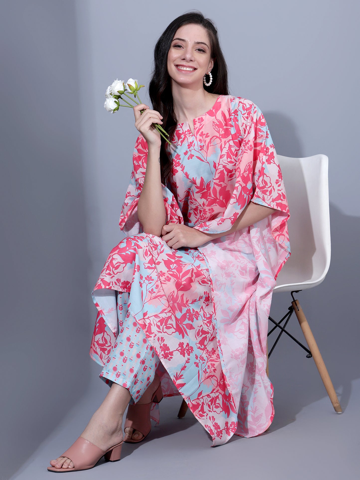 Enchanting Earth Kaftan Style Suit - Set of 2