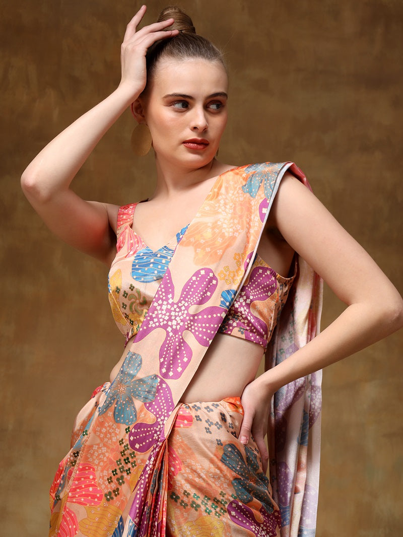 Exquisite elegance stitched saree
