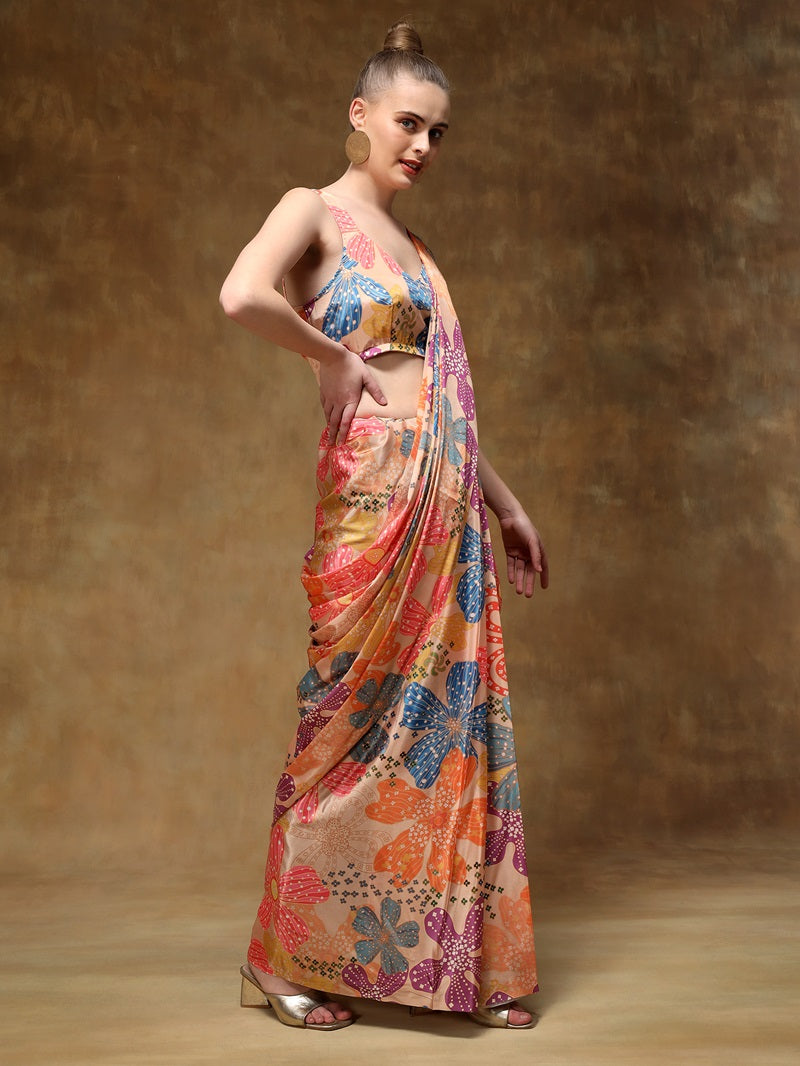 Exquisite elegance stitched saree