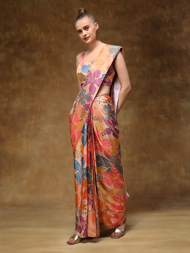 Exquisite elegance stitched saree
