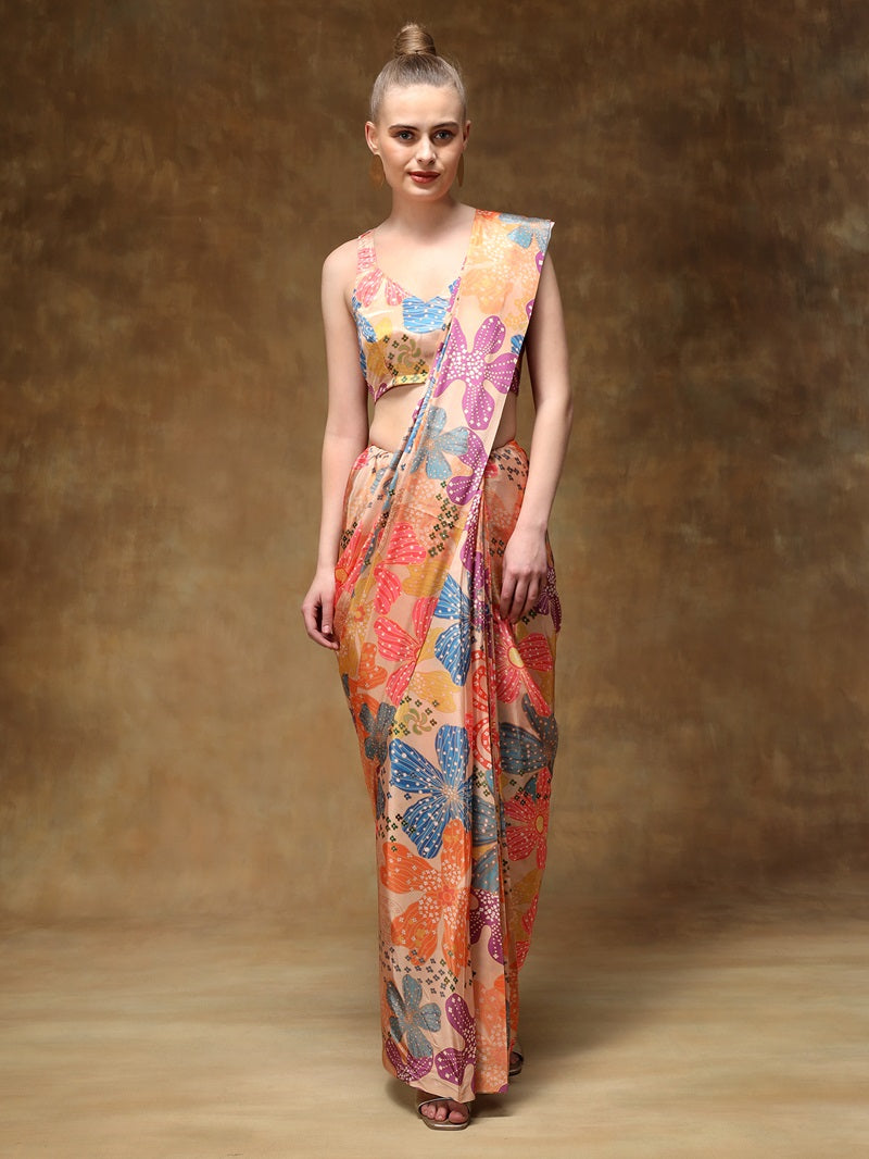 Exquisite elegance stitched saree