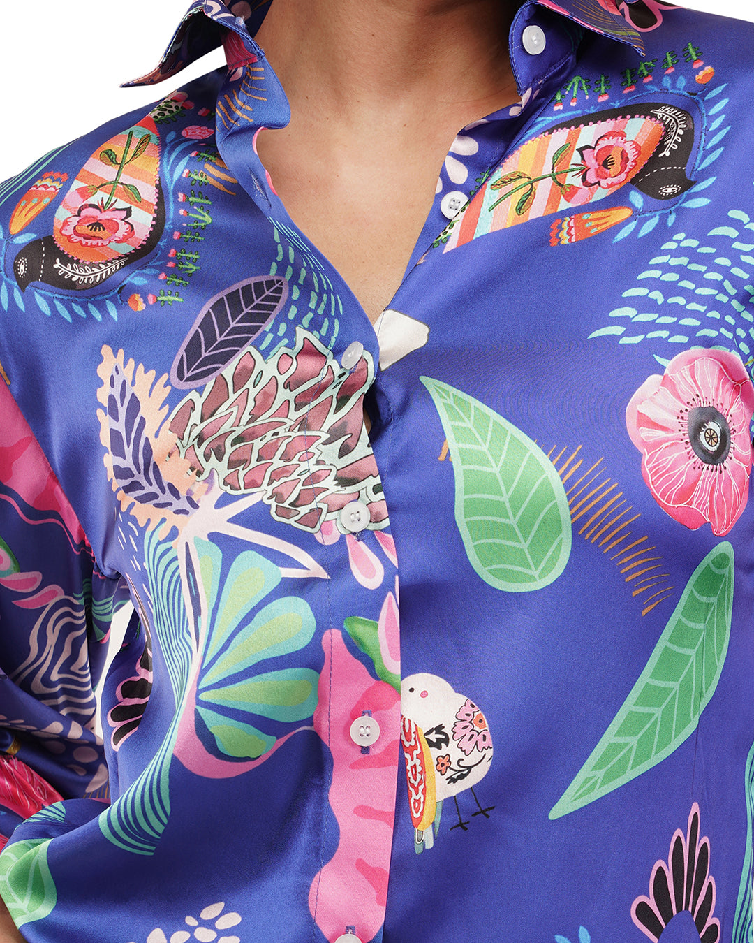 HOK Floral print casual shirt