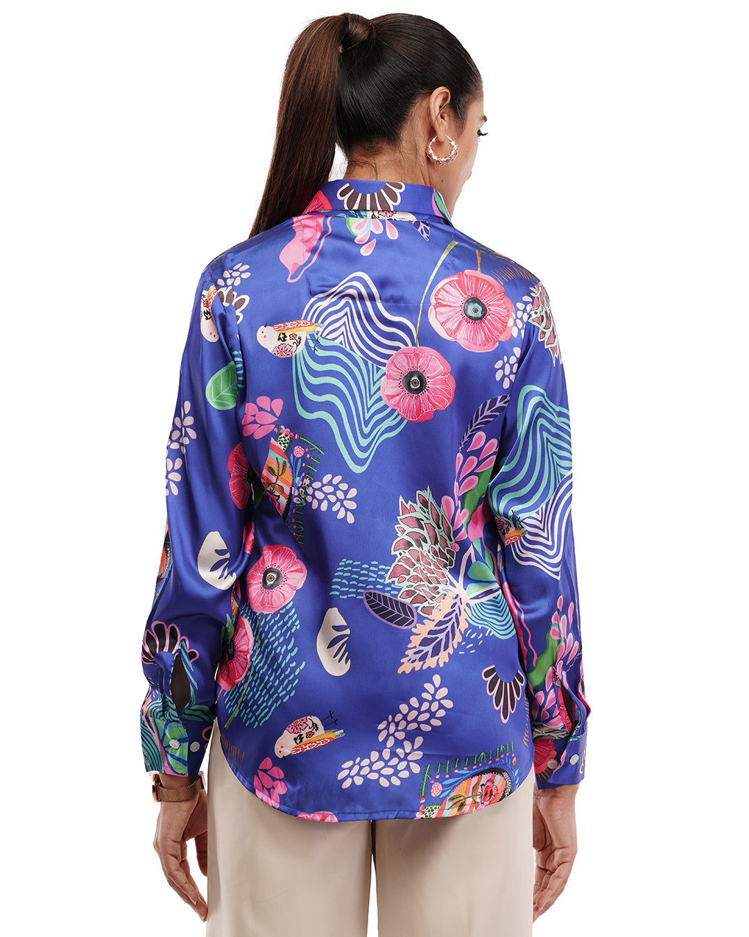 HOK Floral print casual shirt