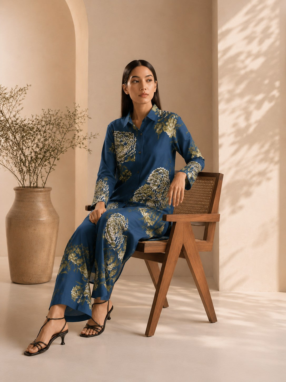 Indigo Blossom Ensemble Pure modal coord set