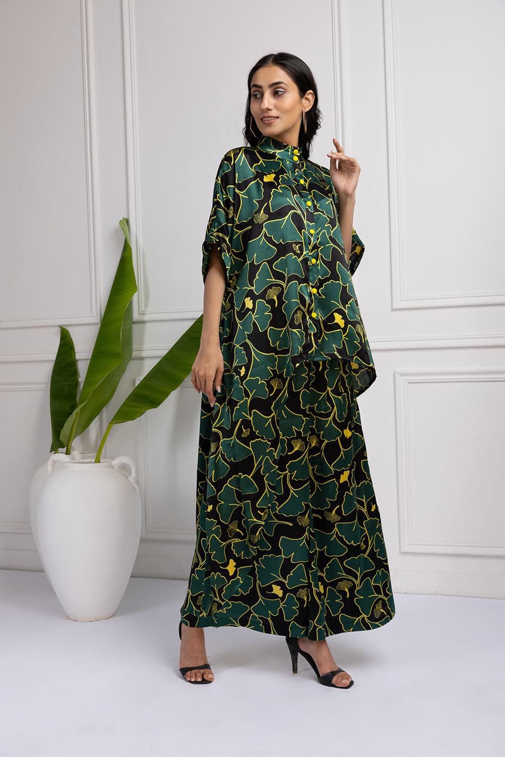 Lemon Zest Kaftan Style Coord Set