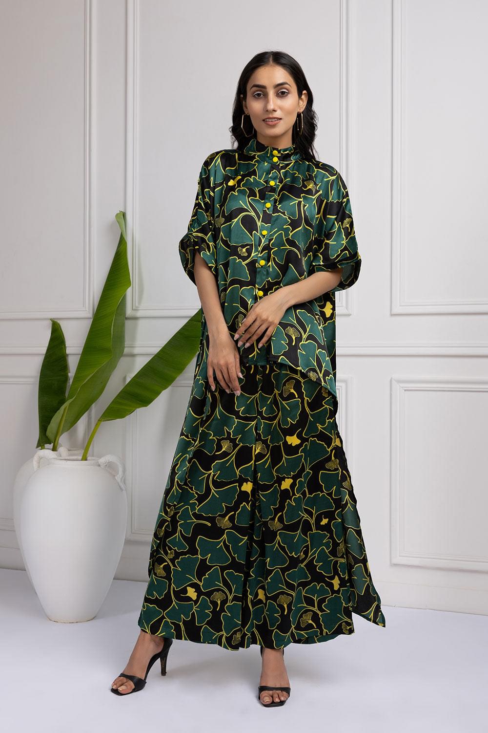 Lemon Zest Kaftan Style Coord Set