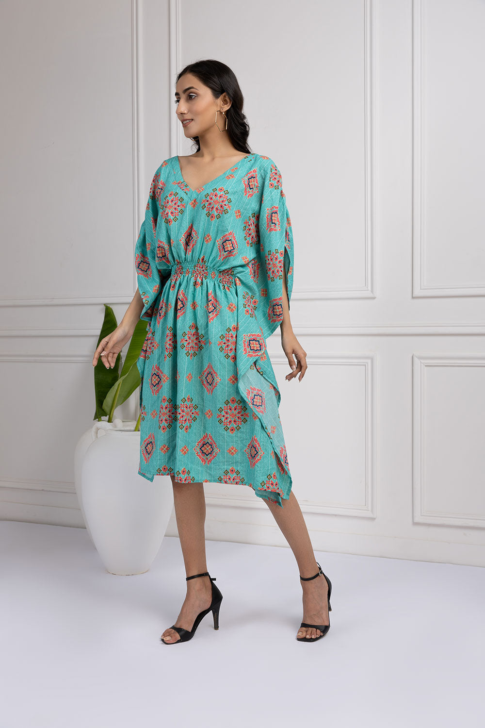 Sorbet Dreams Kaftan Printed Dress