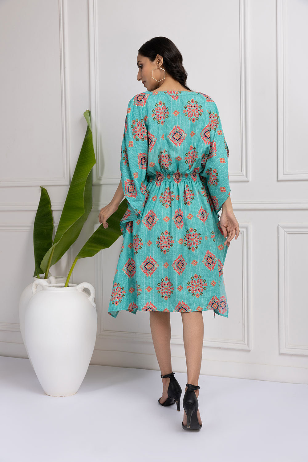 Sorbet Dreams Kaftan Printed Dress