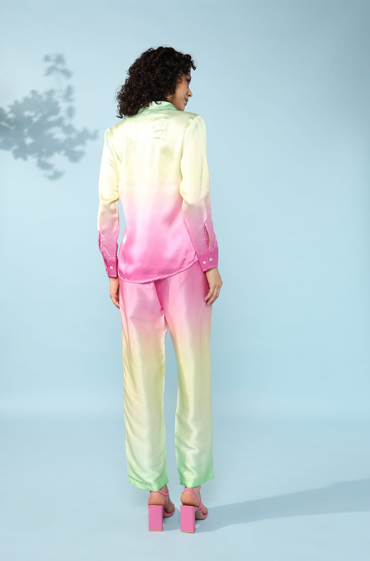 Ombre Printed Modal Co-ord Set- Set of 2