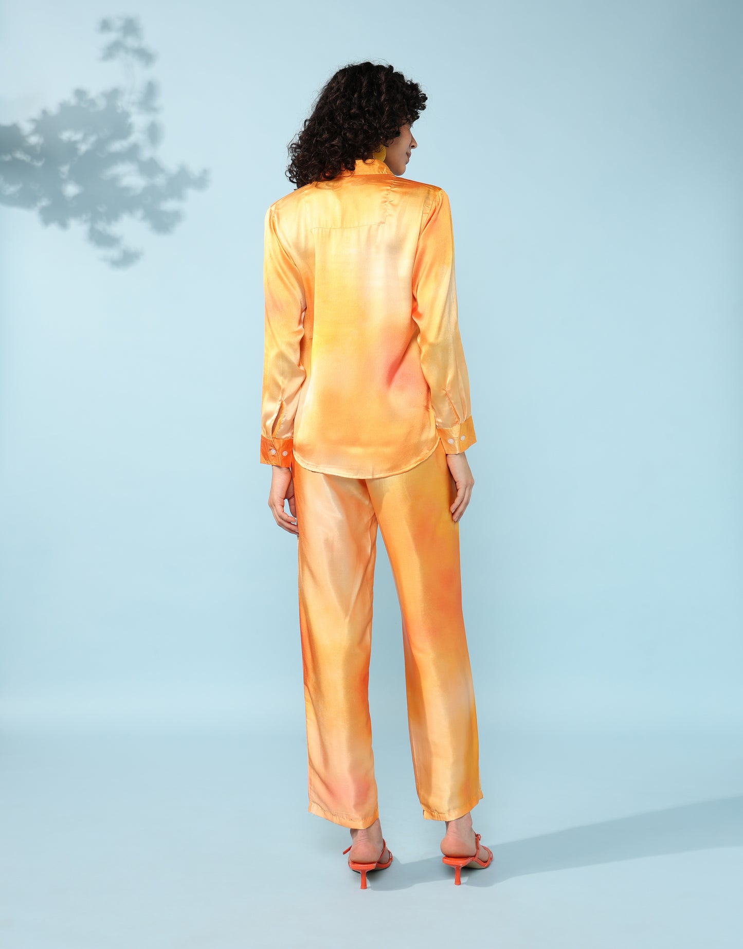 Abstract multicolour Printed Modal Co-ord Set- Set of 2