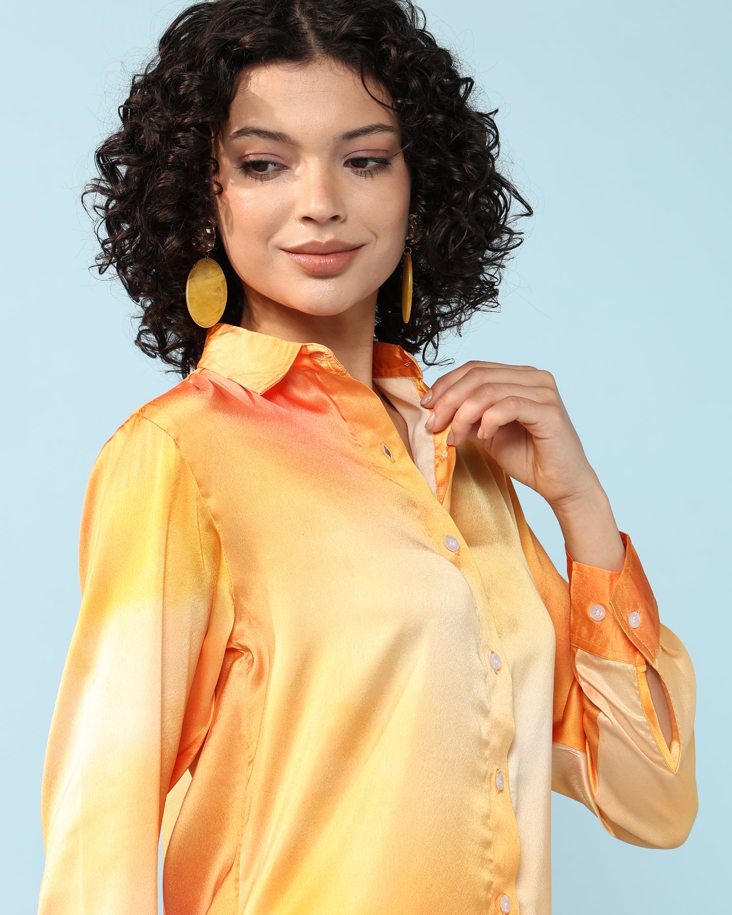 Abstract multicolour Printed Modal Co-ord Set- Set of 2