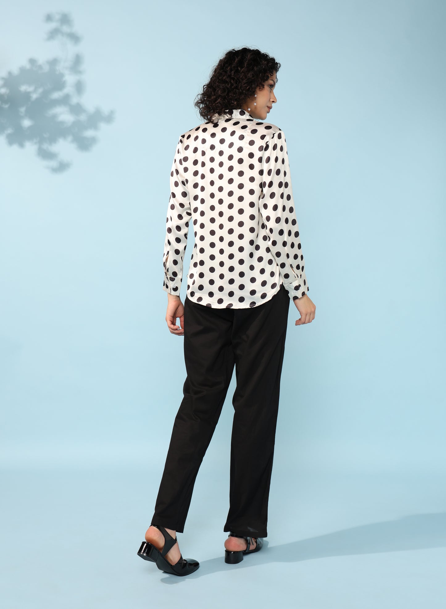 Polka dot Printed Modal Co-ord Set- Set of 2