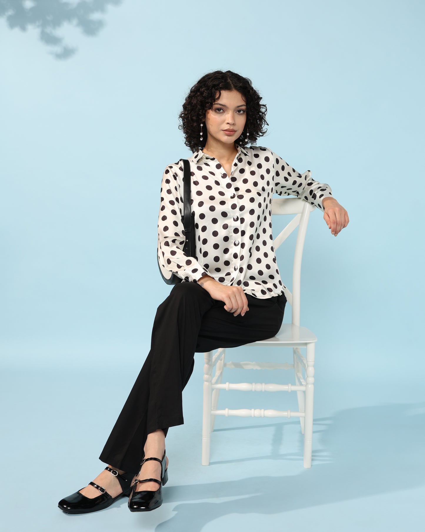 Polka dot Printed Modal Co-ord Set- Set of 2