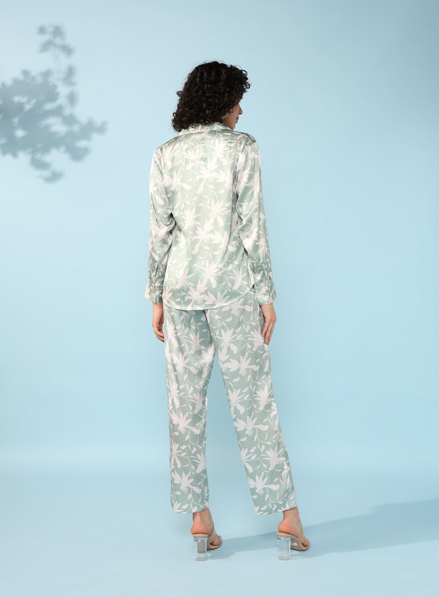 Light multicolour Printed Modal Co-ord Set- Set of 2