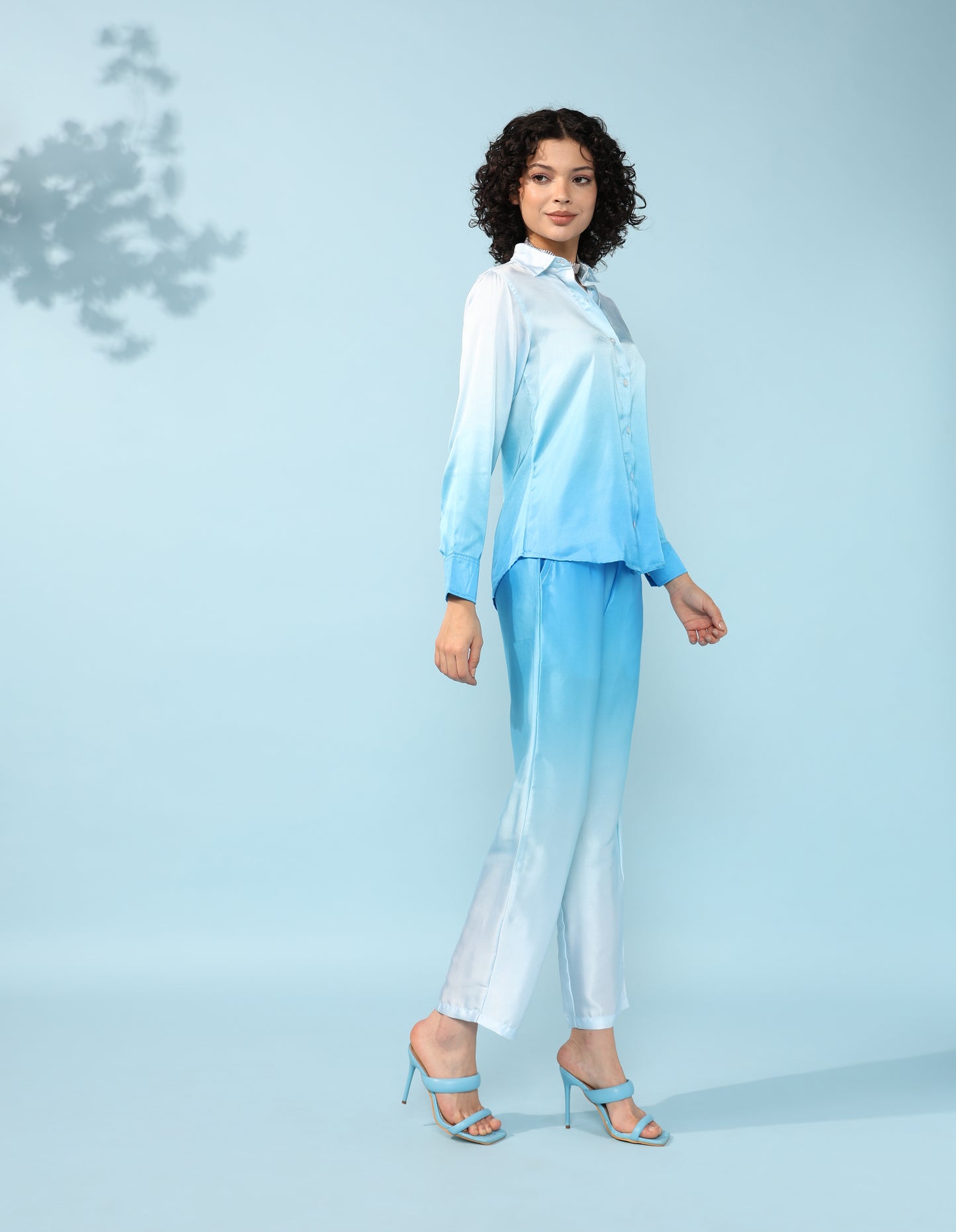Sky Ombre Printed Modal Co-ord Set- Set of 2