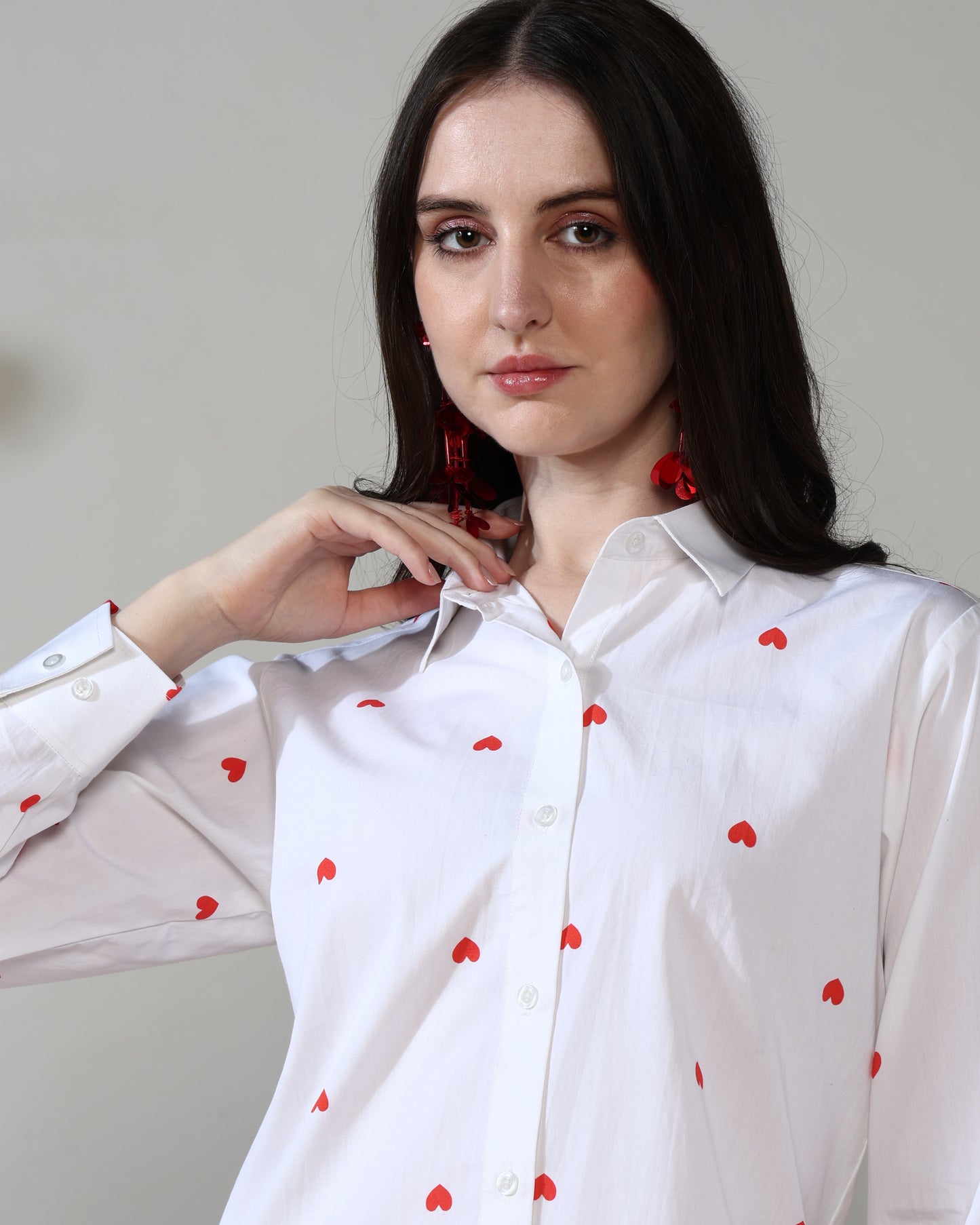 Blue Mirage Pure Poplin Cotton Co-ord Set of 2