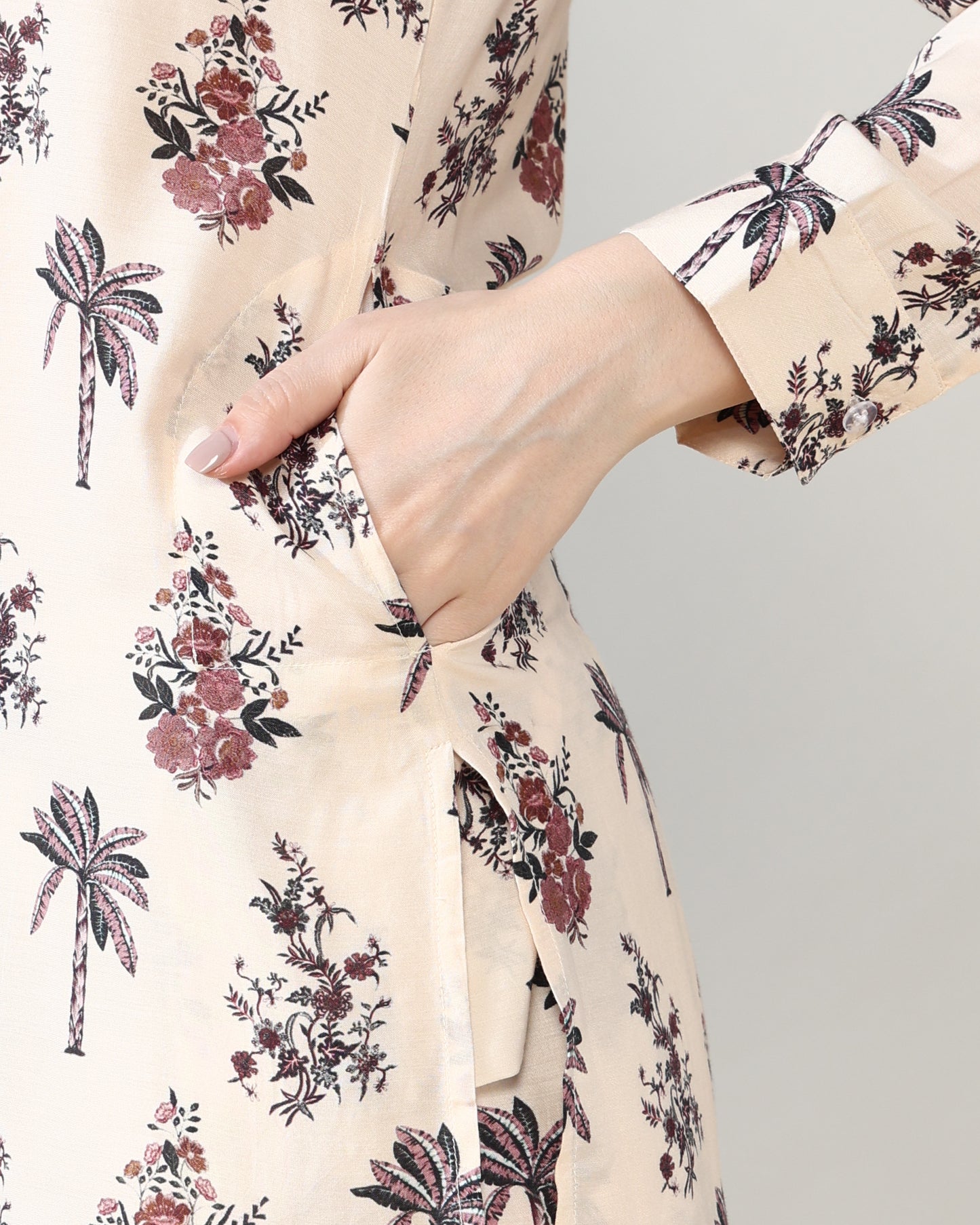 Blush Garden Pure Muslin Suit Set of 2
