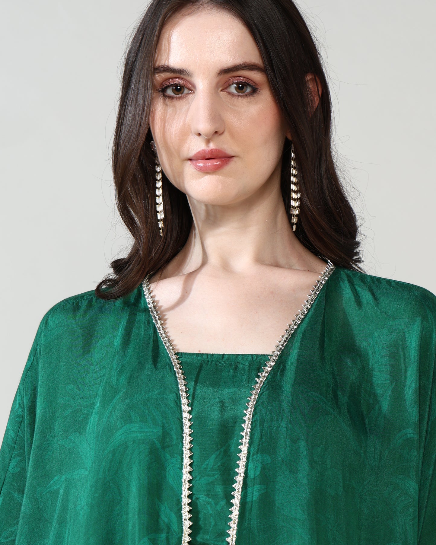 Peach Bloom Pure Muslin Sharara Set of 3