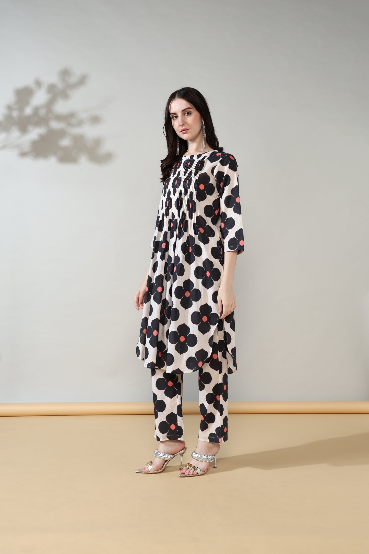 Boho Blossom Pure Cotton Suit Set of 2
