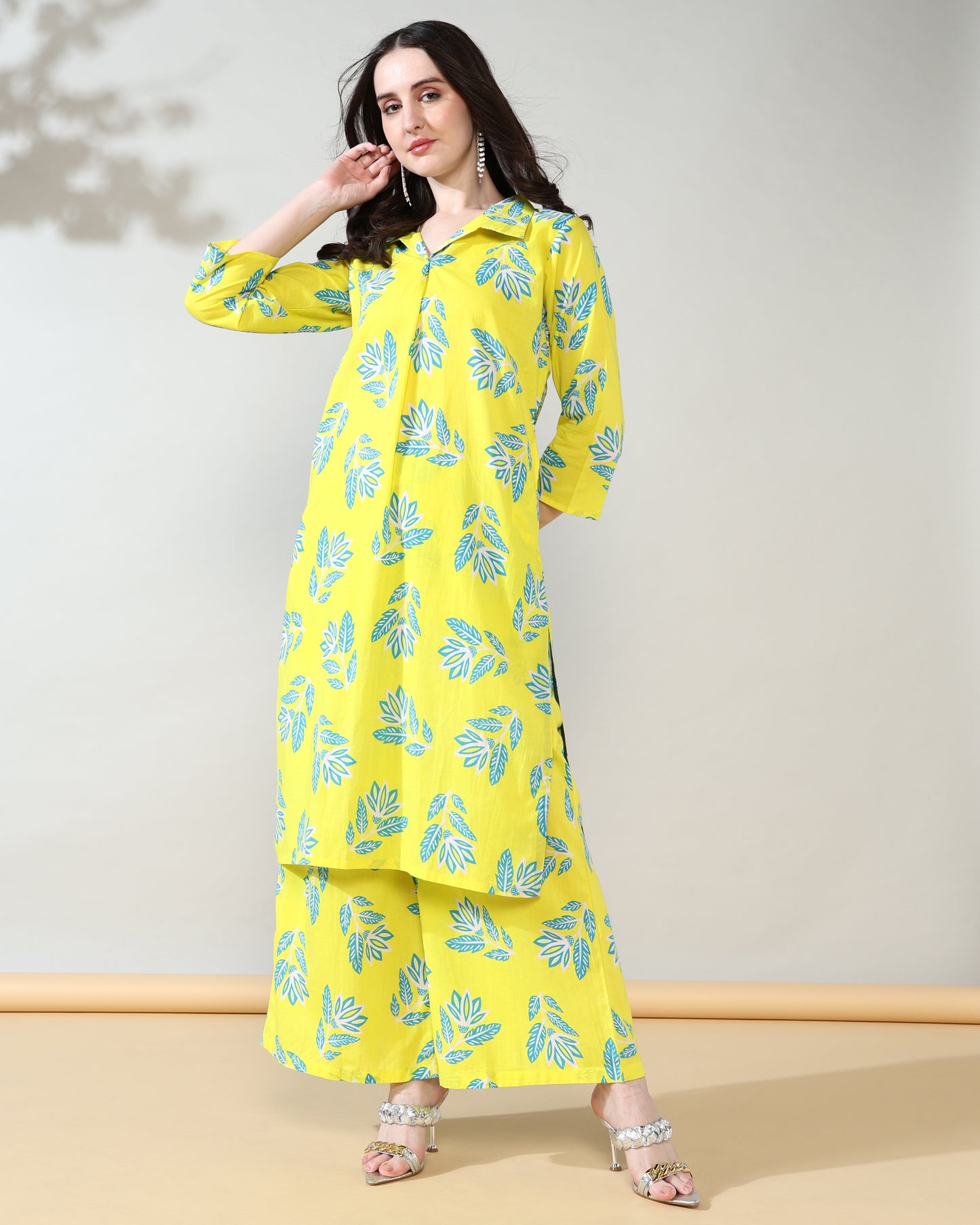 Elegant Summer Pure Cotton Suit Set of 2