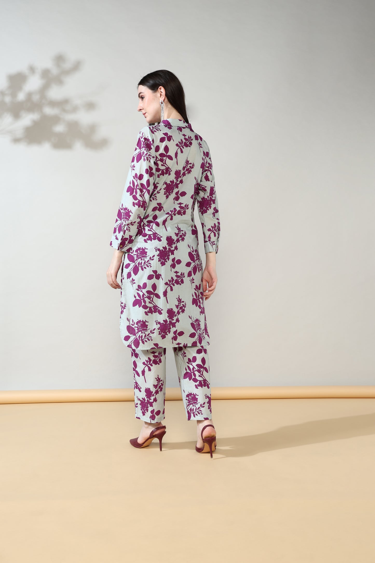 Purple hues Pure Cotton Suit Set of 2
