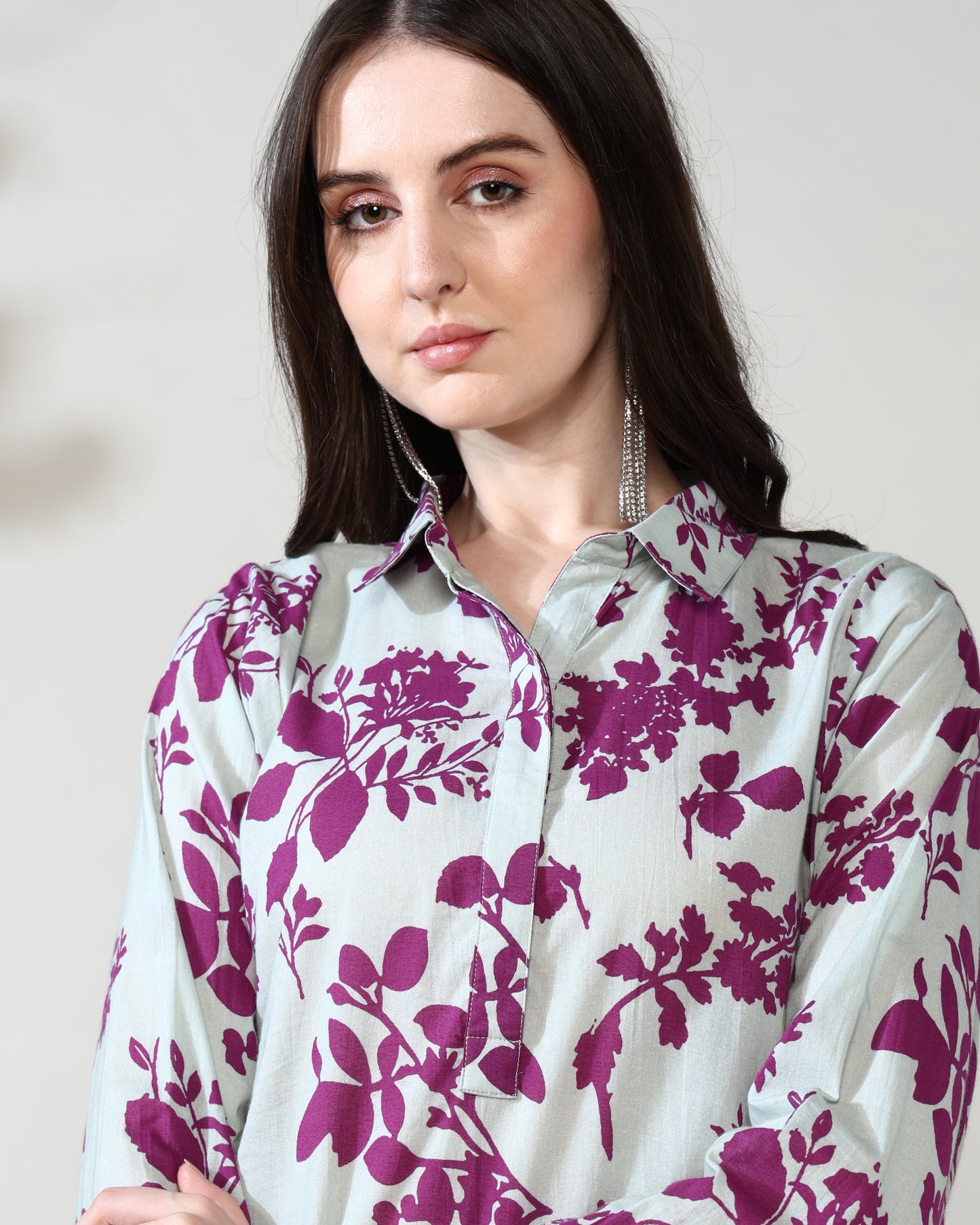 Purple hues Pure Cotton Suit Set of 2