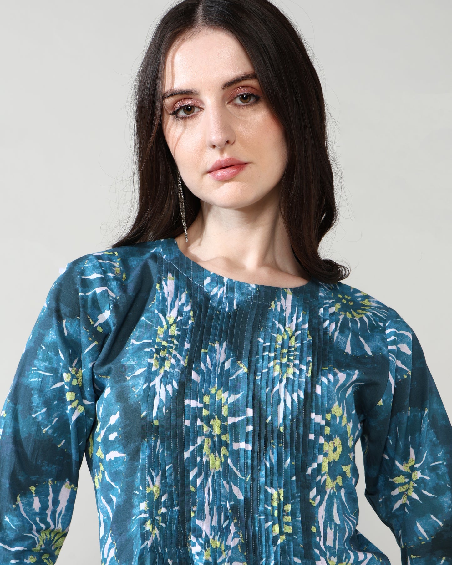 Blue Dabbu Pure Cotton Suit Set of 2