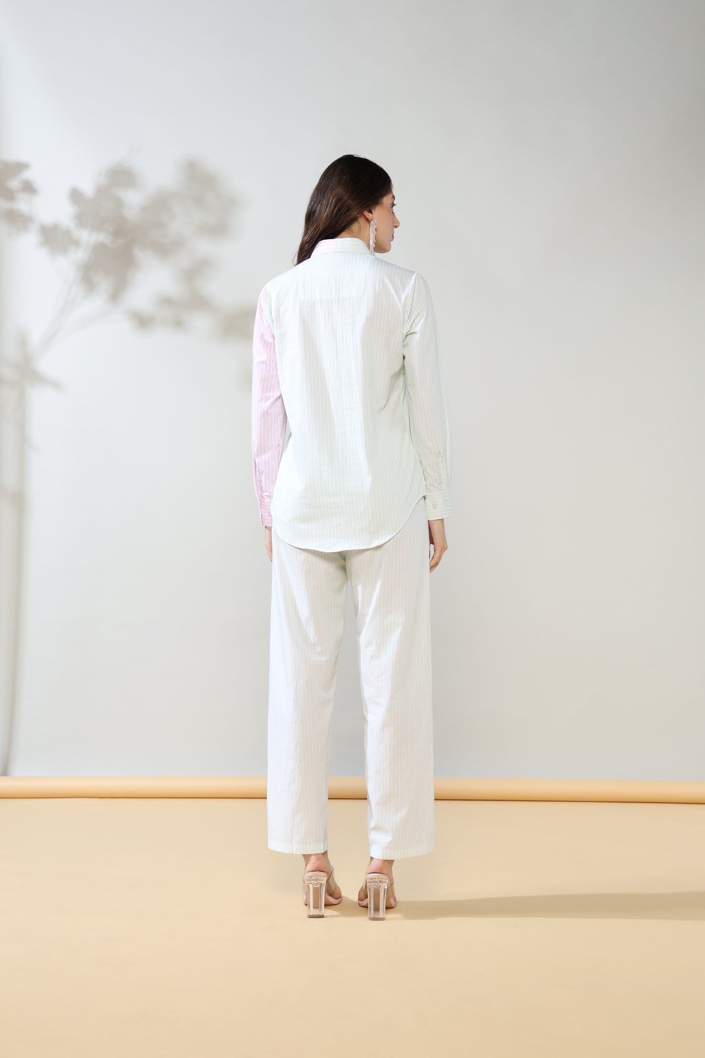 White Look Pure Poplin Cotton Coord Set of 2