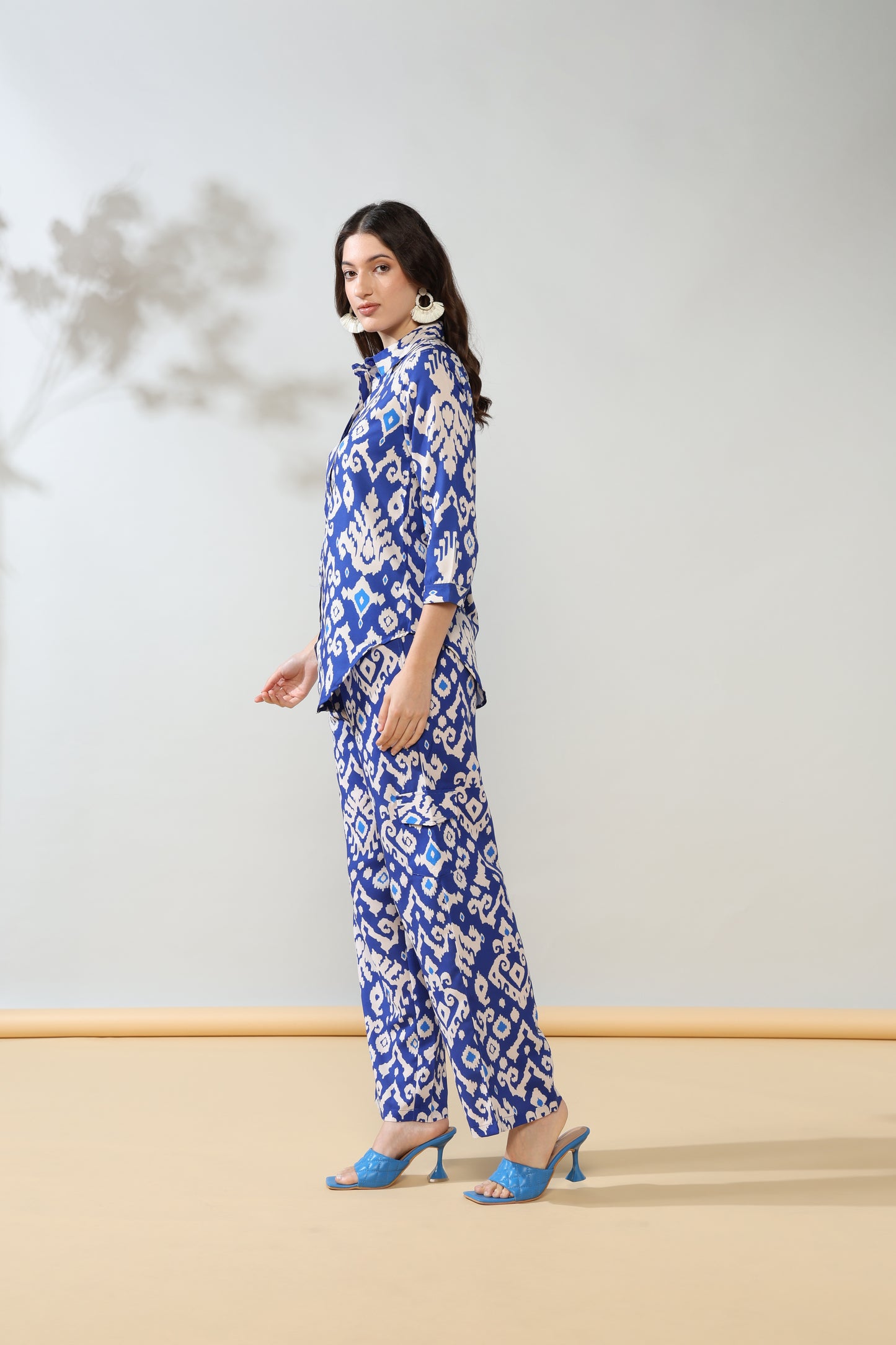 Blue dream Rayon Coord Set of 2