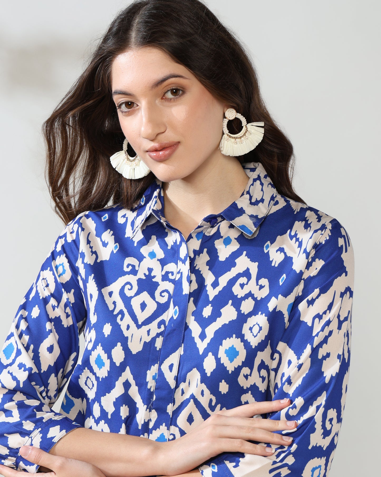 Blue dream Rayon Coord Set of 2