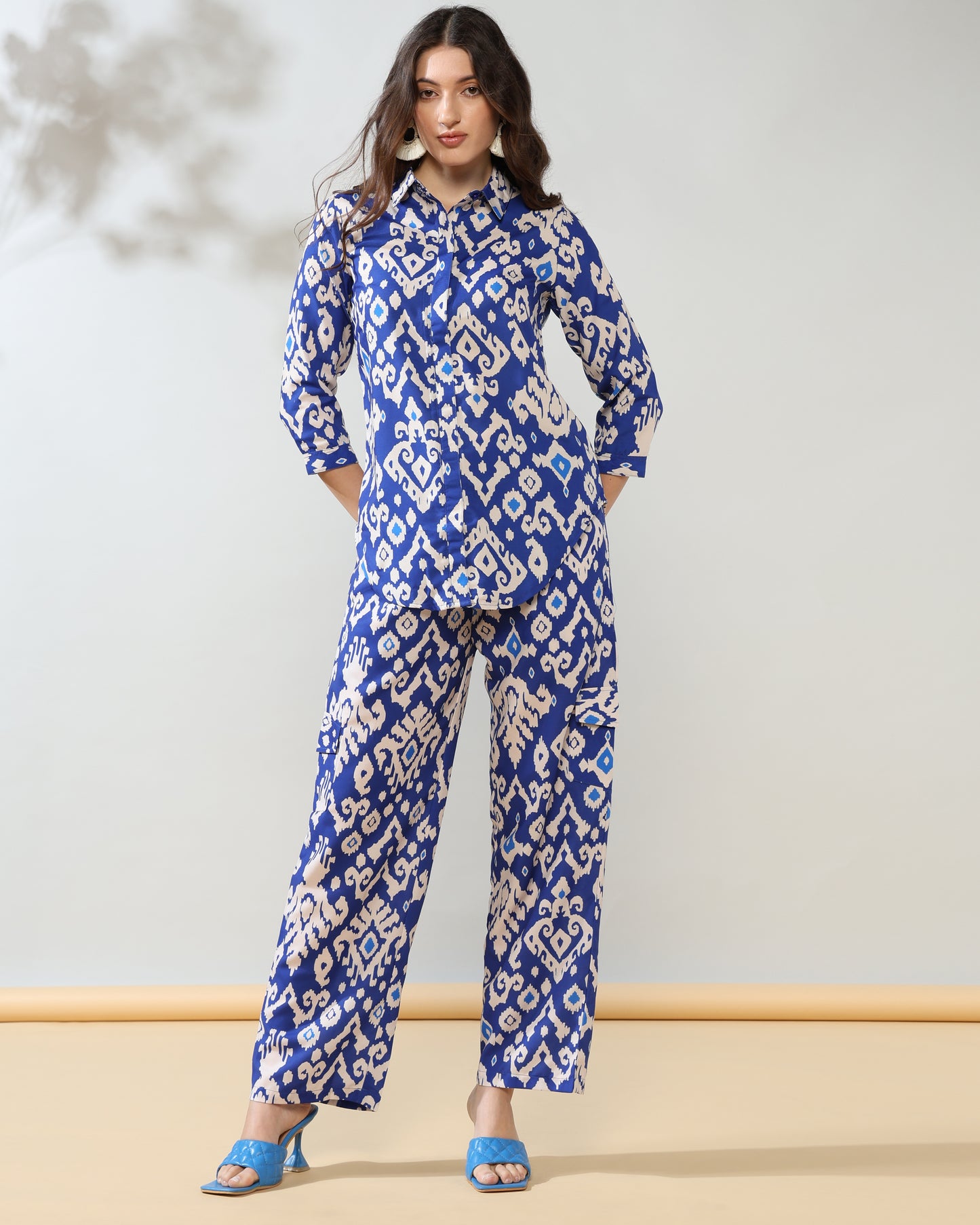 Blue dream Rayon Coord Set of 2