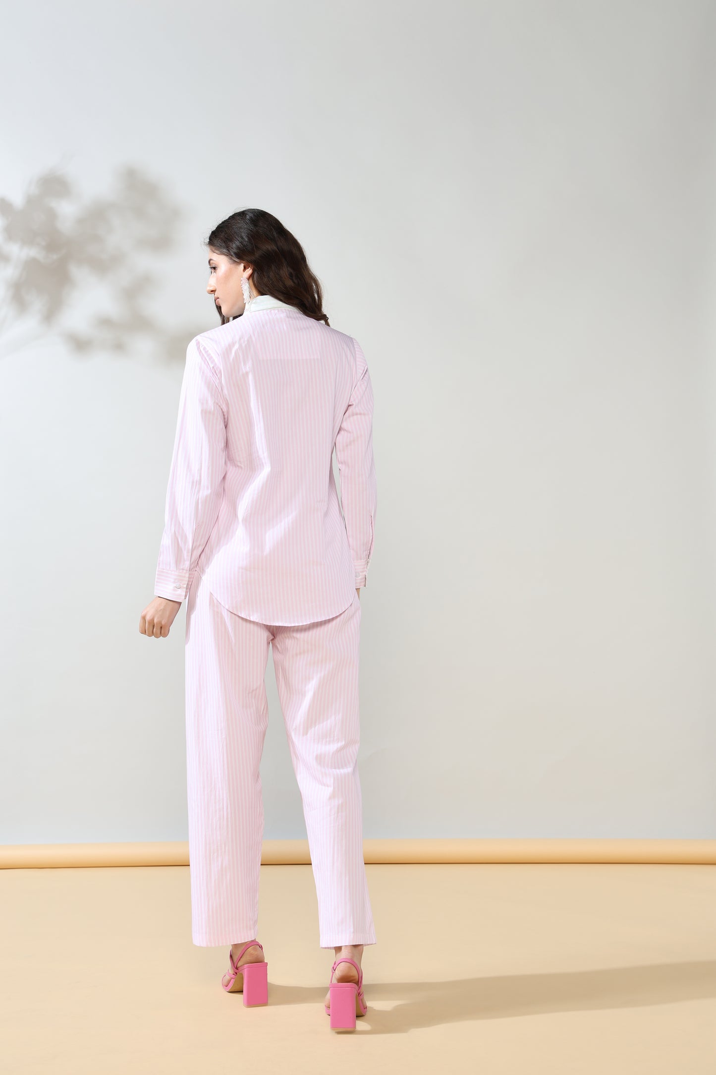 Pink love Pure Poplin Cotton Co-ord Set of 2