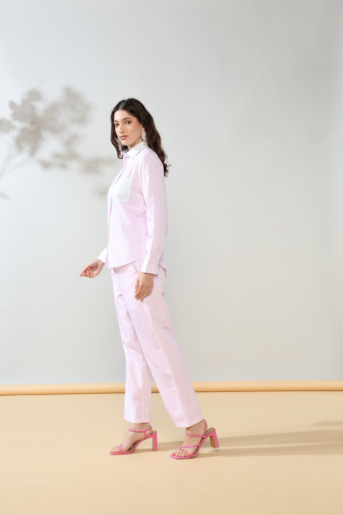 Pink love Pure Poplin Cotton Co-ord Set of 2