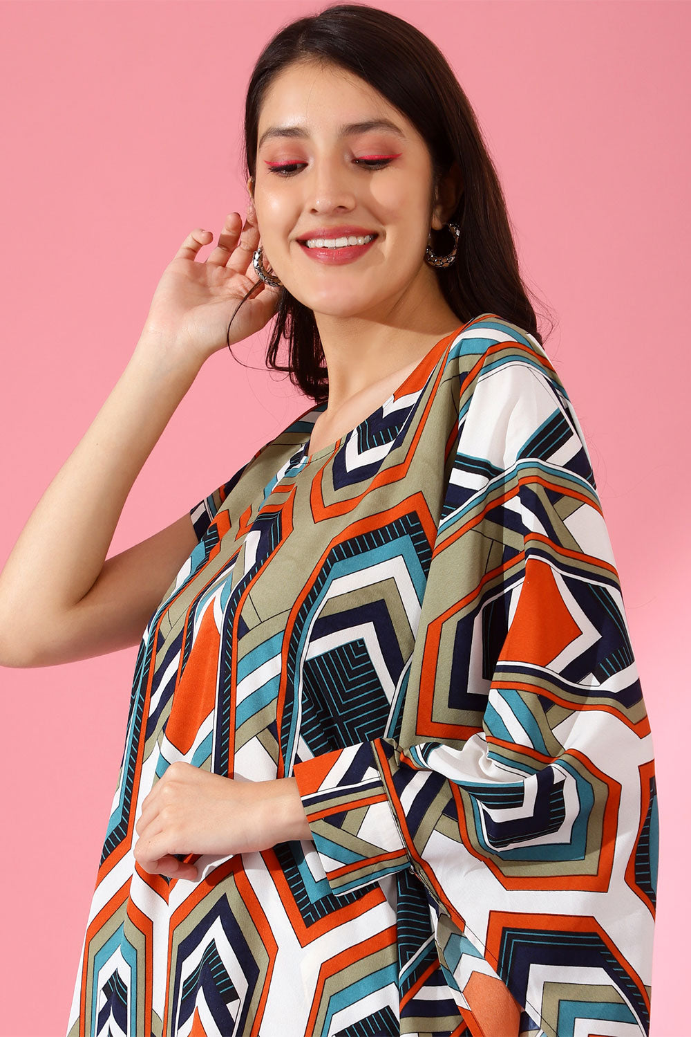 Caribbean Cruise Kaftan Style Coord Set