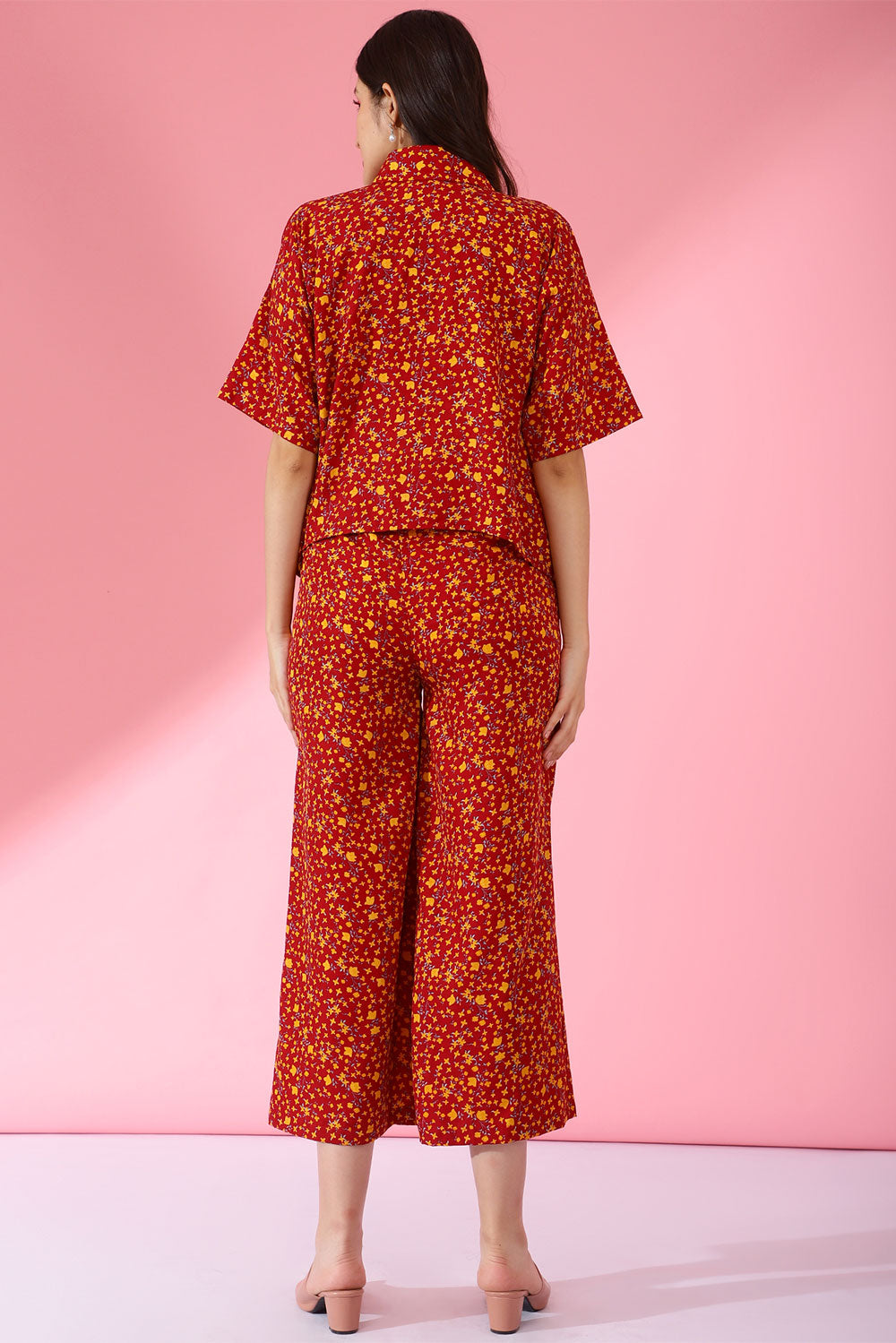 Floral Print Cotton muslin Coord Set