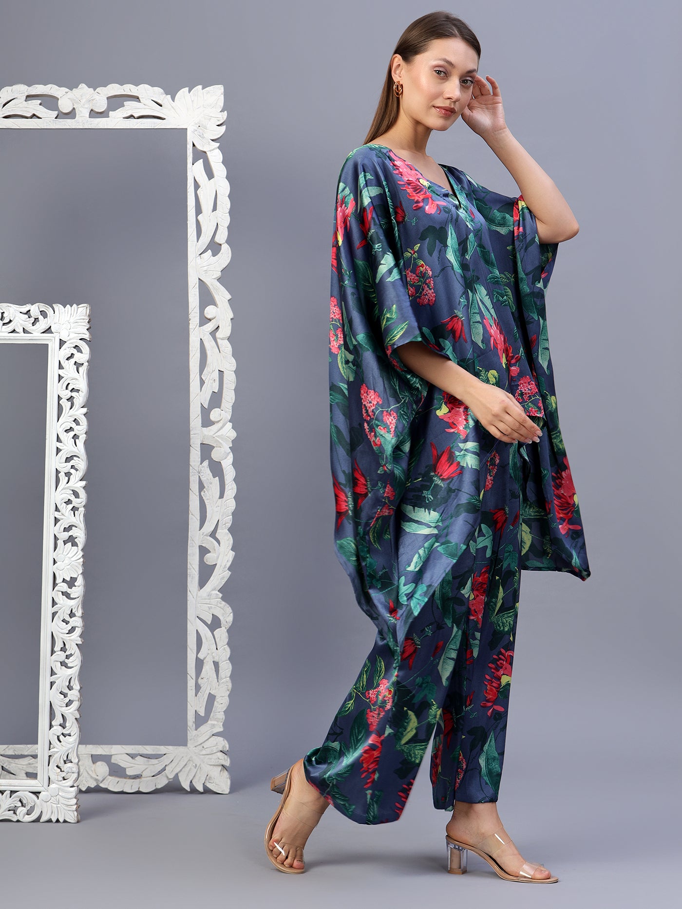 Tropical Sunset Kaftan Style Coord Set