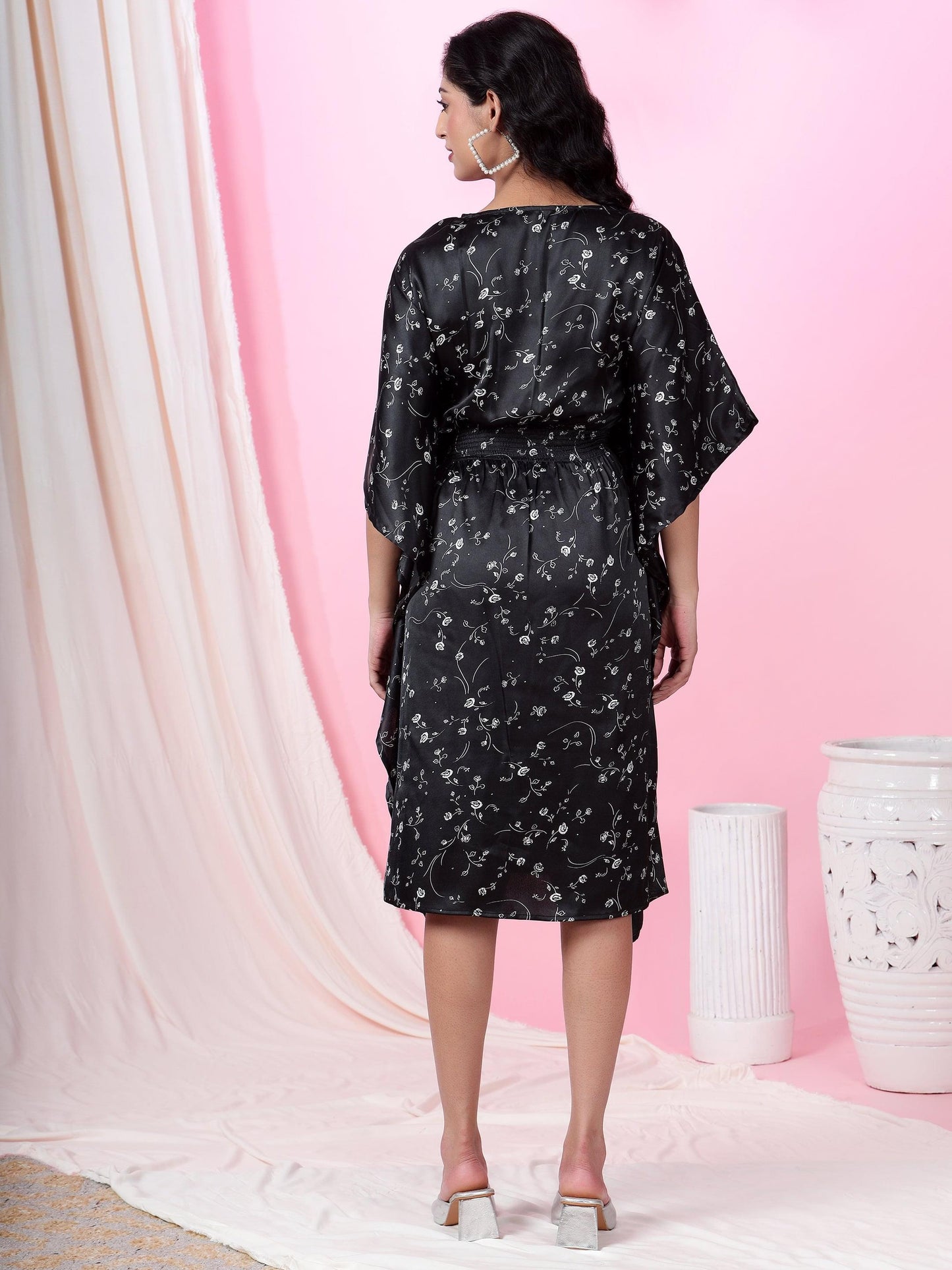 Enchanted Empress Printed Kaftan Dress