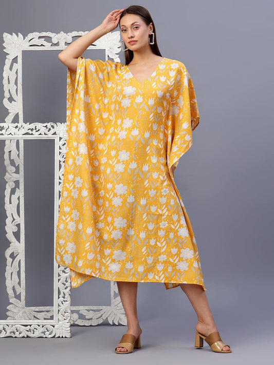 Desert Days Printed Kaftan Dress