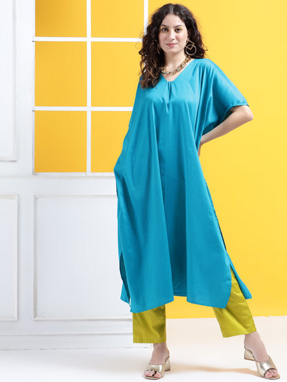 Pure Simplicity Kaftan Style Suit - Set of 2