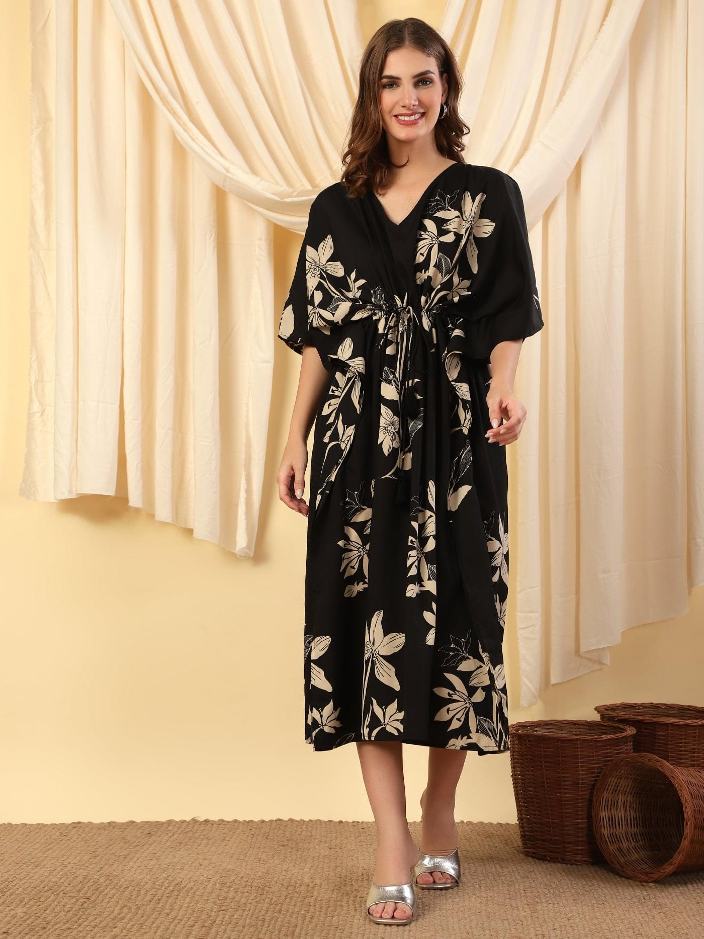 Ocean Breeze Long Printed Dress