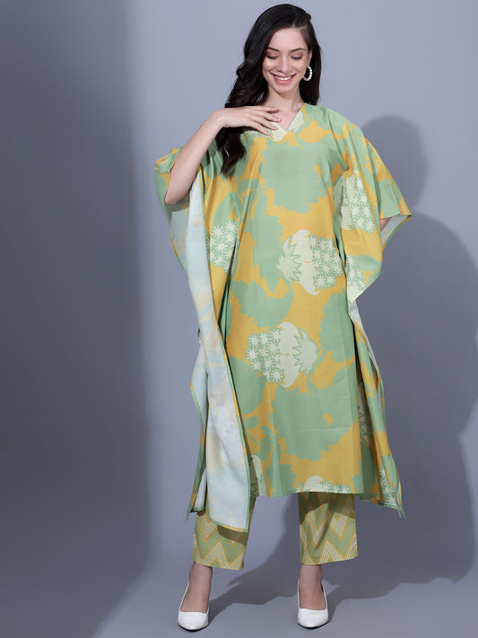 Celestical Serenity Kaftan Style Suit - Set of 2