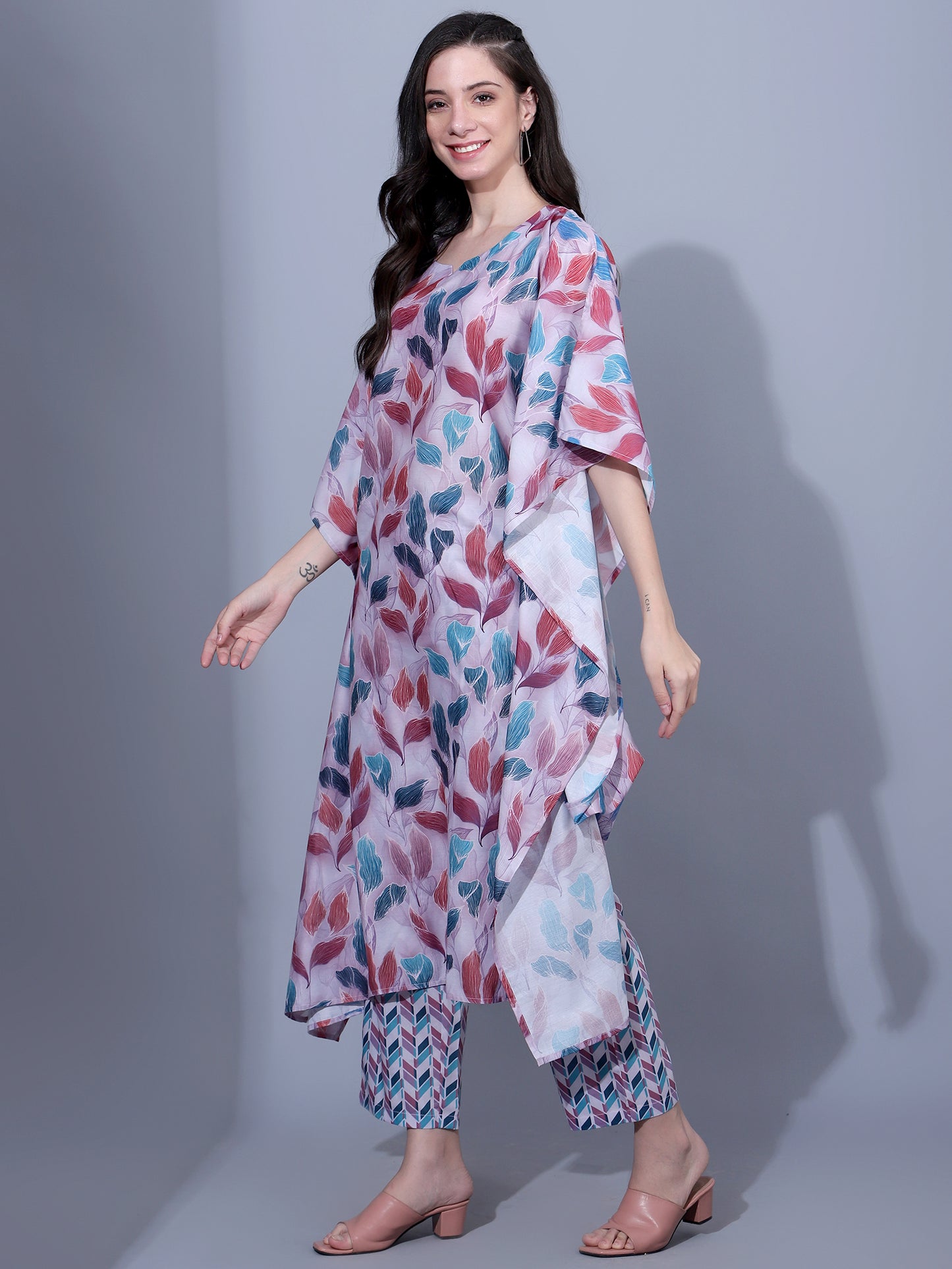 Dreamy Dusk Kaftan Style Suit - Set of 2